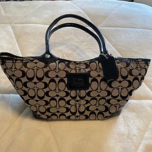 Coach black purse